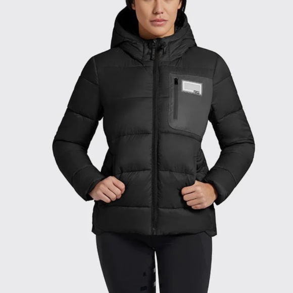 Rider's Gene (Cavalleria Toscana) Quilted Hooded Puffer - Picture 1 of 5